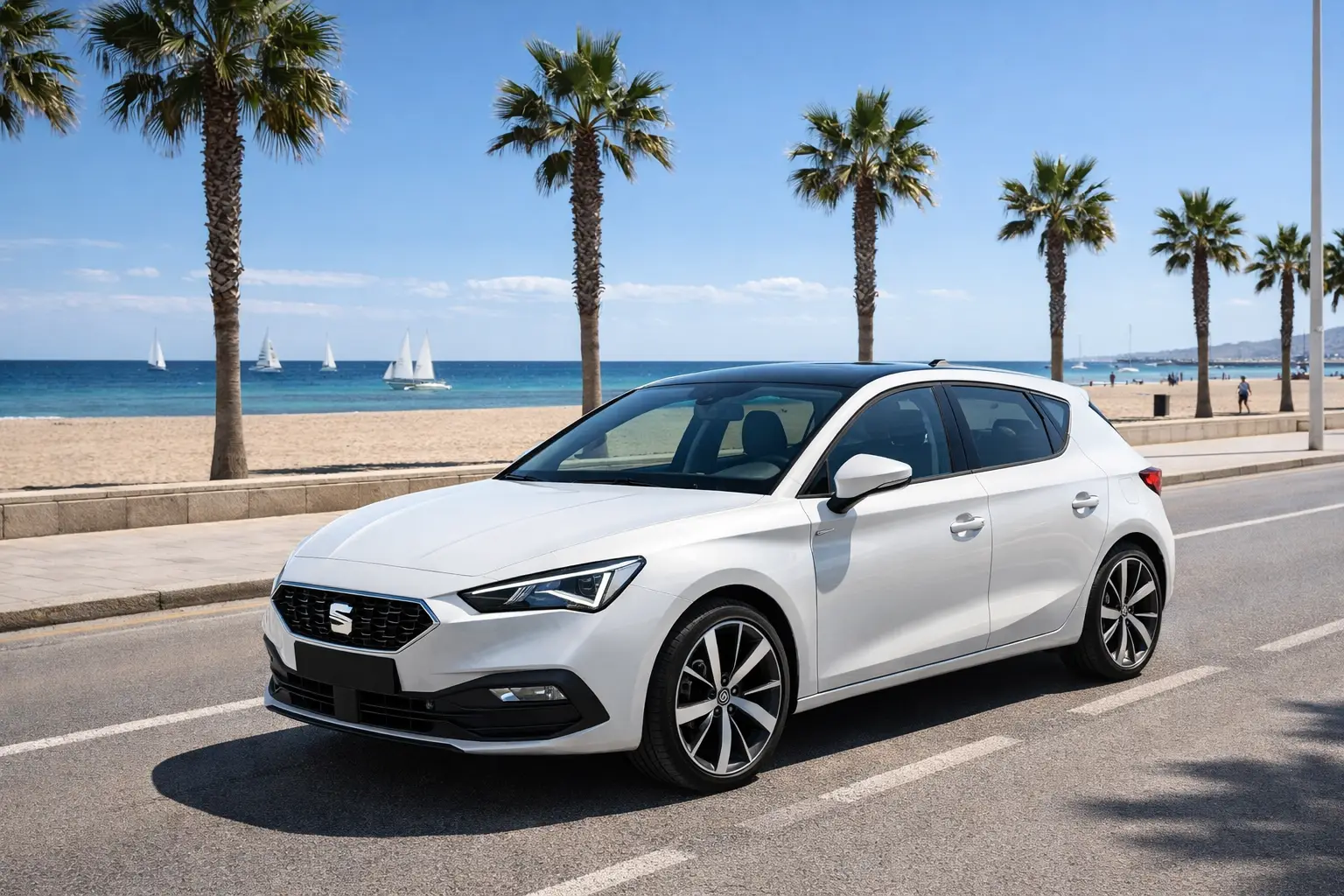 Auto compatta per viaggi brevi vicino a Valencia